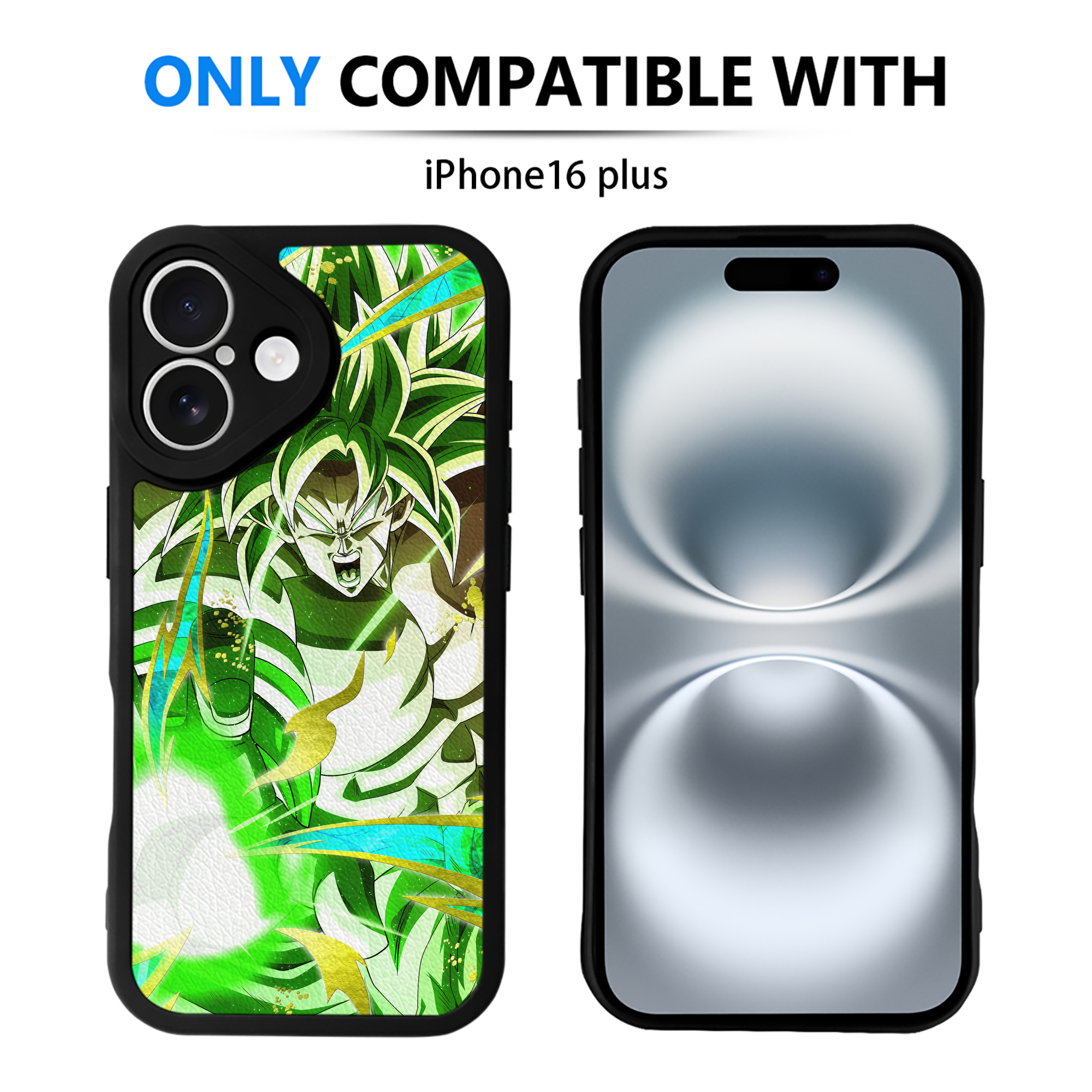 （画像用） ドラゴンボール DRAGON BALL 【iPhone 16シリーズ対応】シリコンスマホケース（レザー調） 材質：シリコン